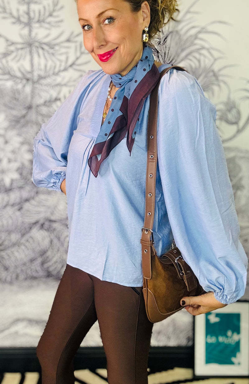 Martina Polka Dot Mini Scarf