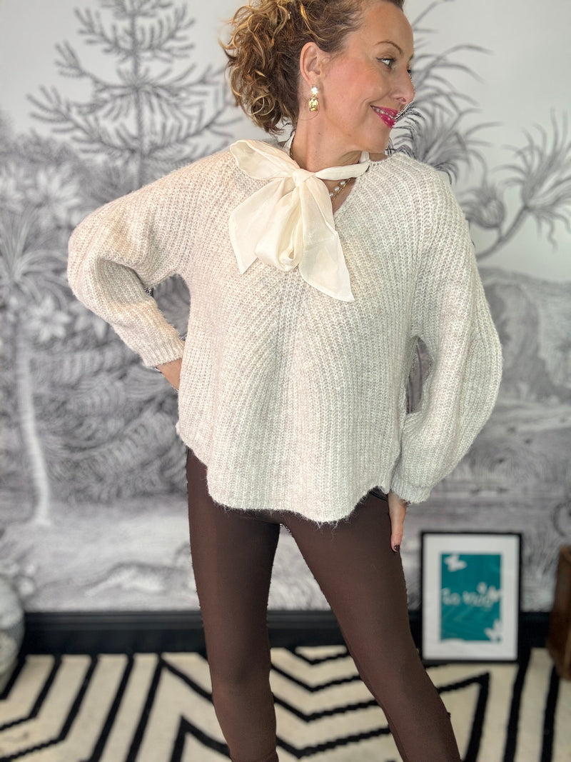 Billie Bow Knit Jumper