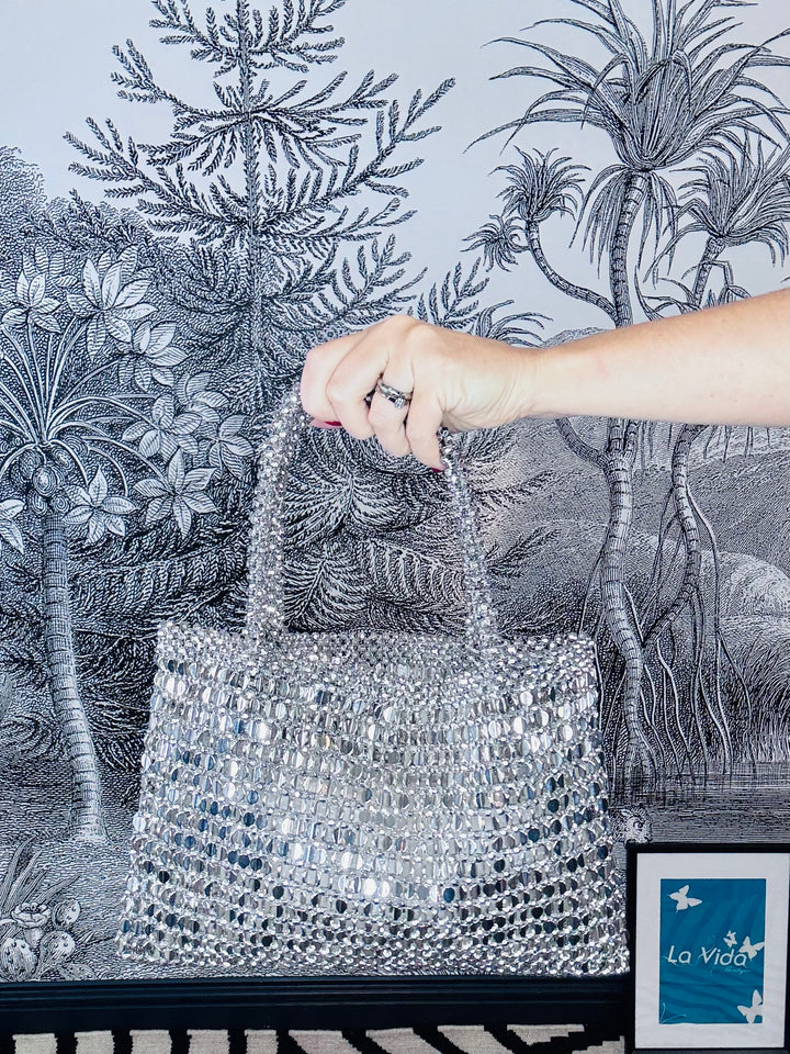 Glam Crystal Beaded Grab Bag