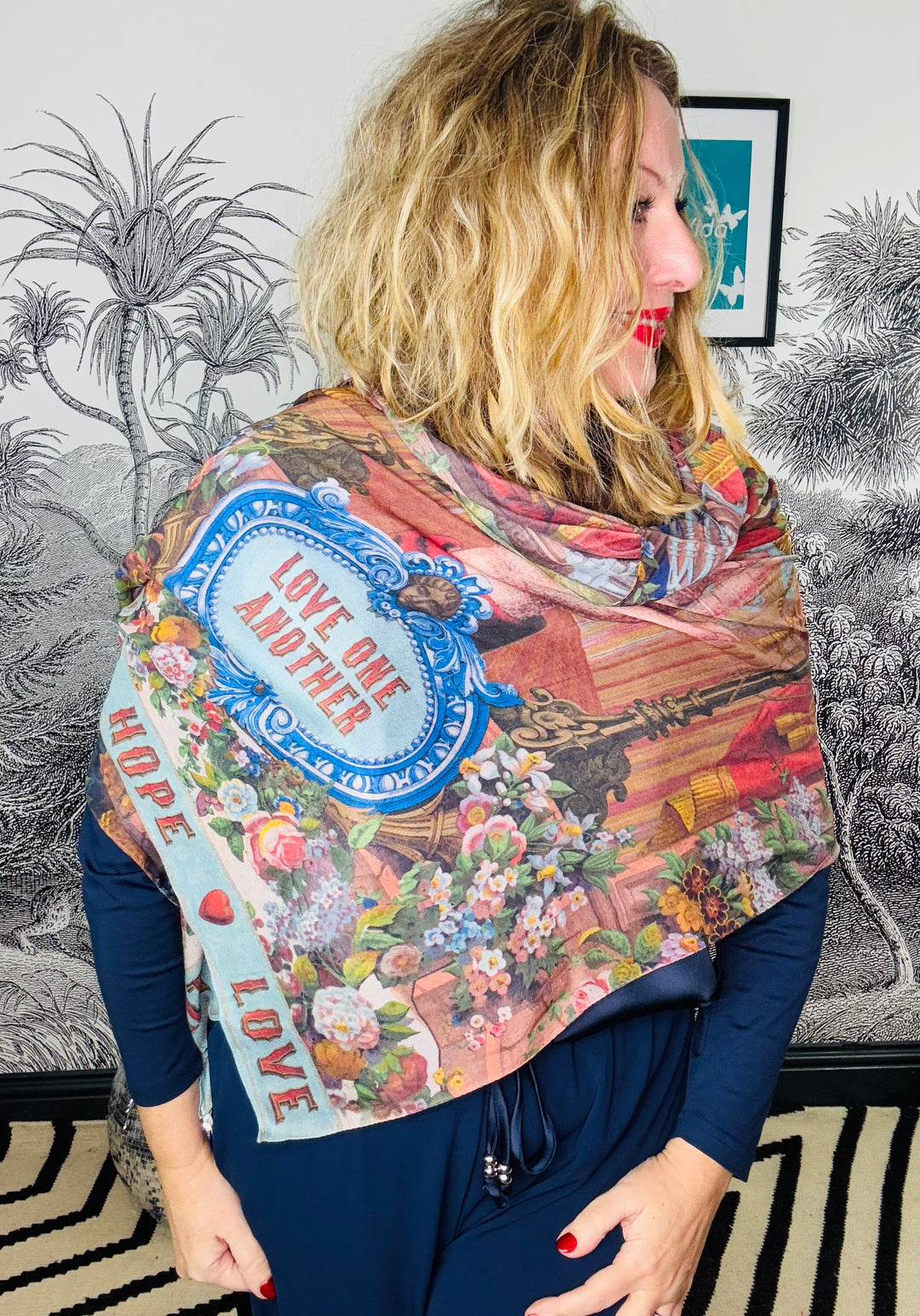 Love Language Bohemian Bamboo Scarf