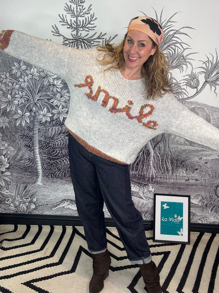 Smile Big Knit