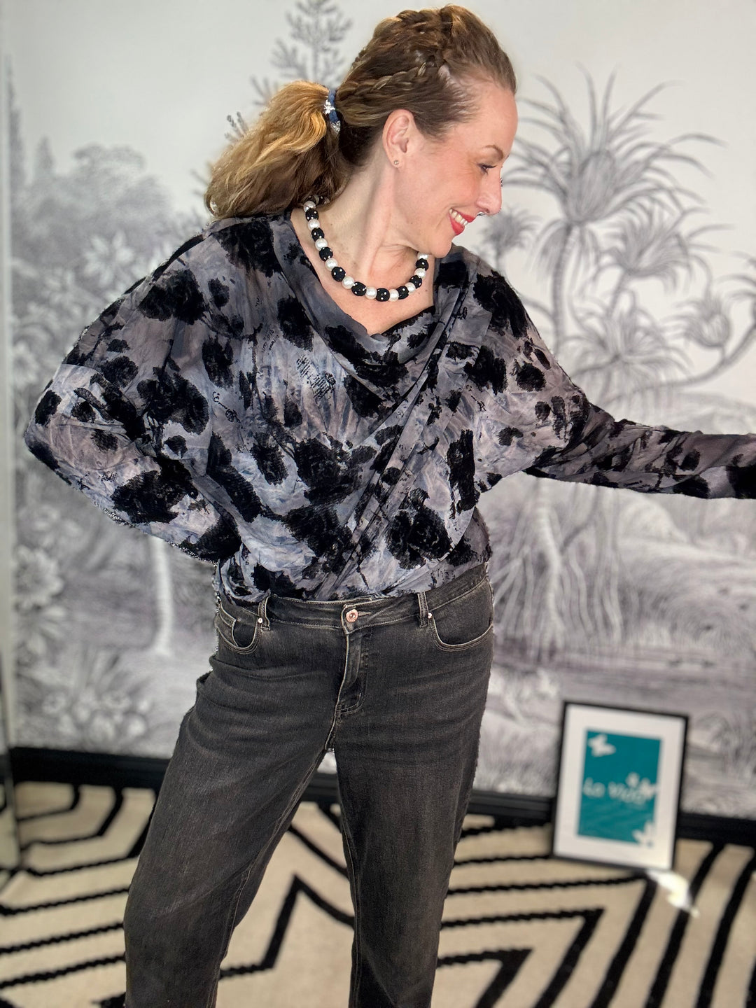 Ilma Mesh Blouse