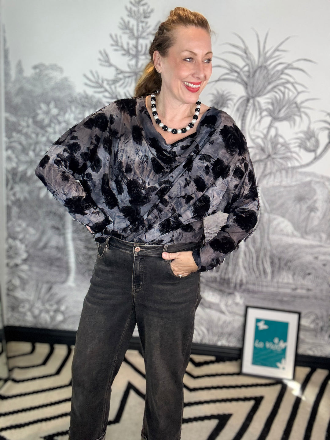Ilma Mesh Blouse