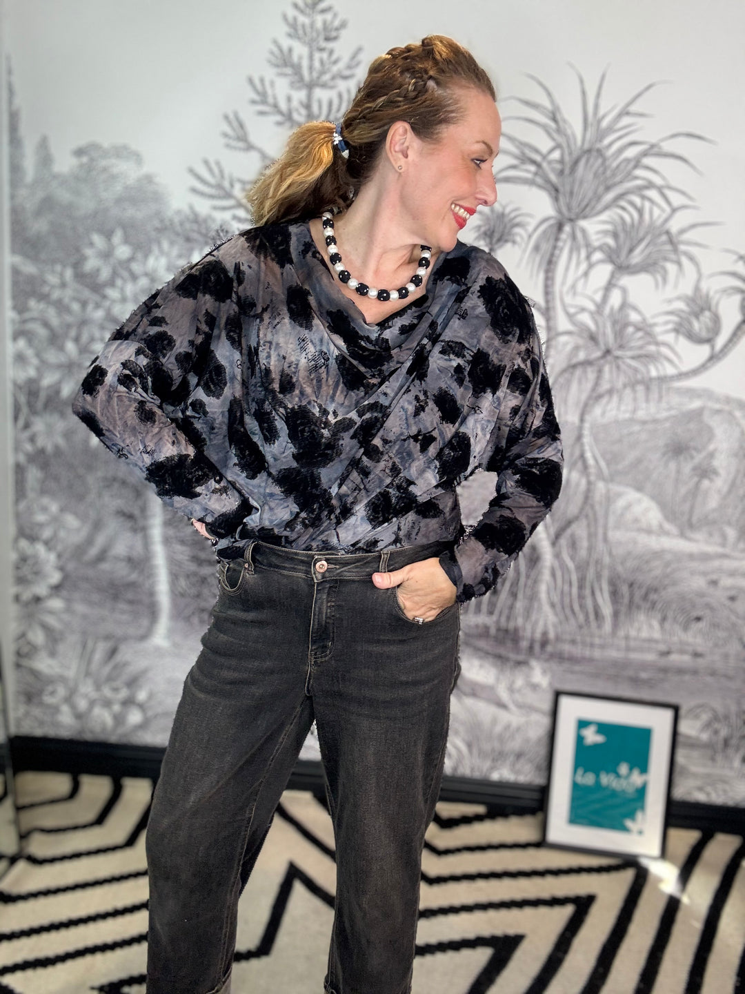 Ilma Mesh Blouse