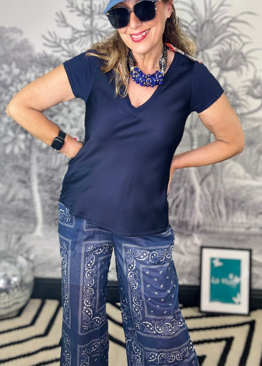 Sacha Silky Front T-Shirt