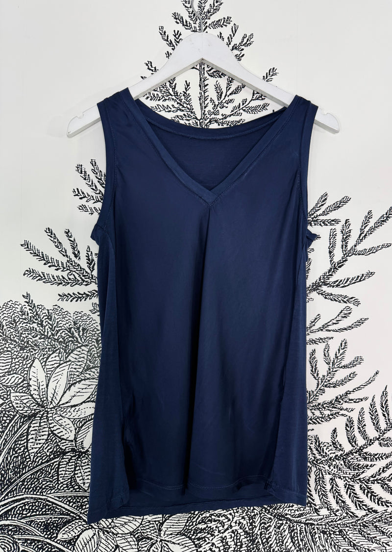 Sacha Silky Front Vest Top