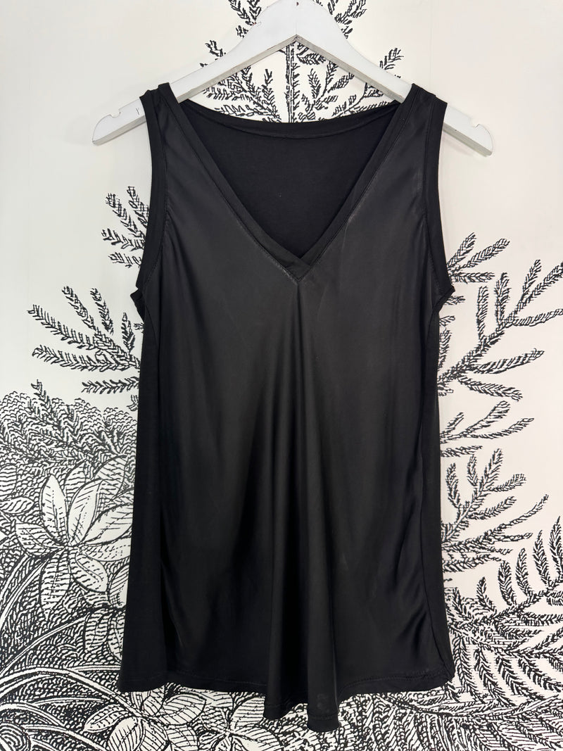 Sacha Silky Front Vest Top