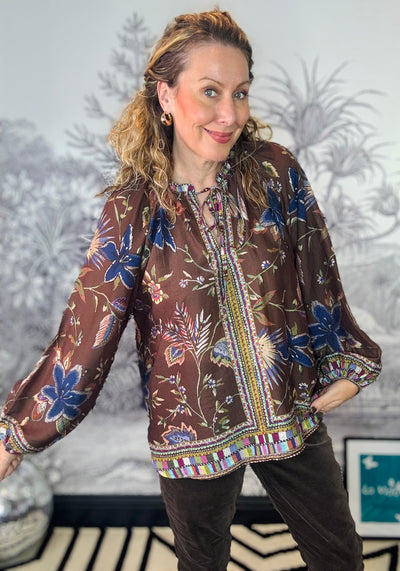 Rene Floral Art Blouse