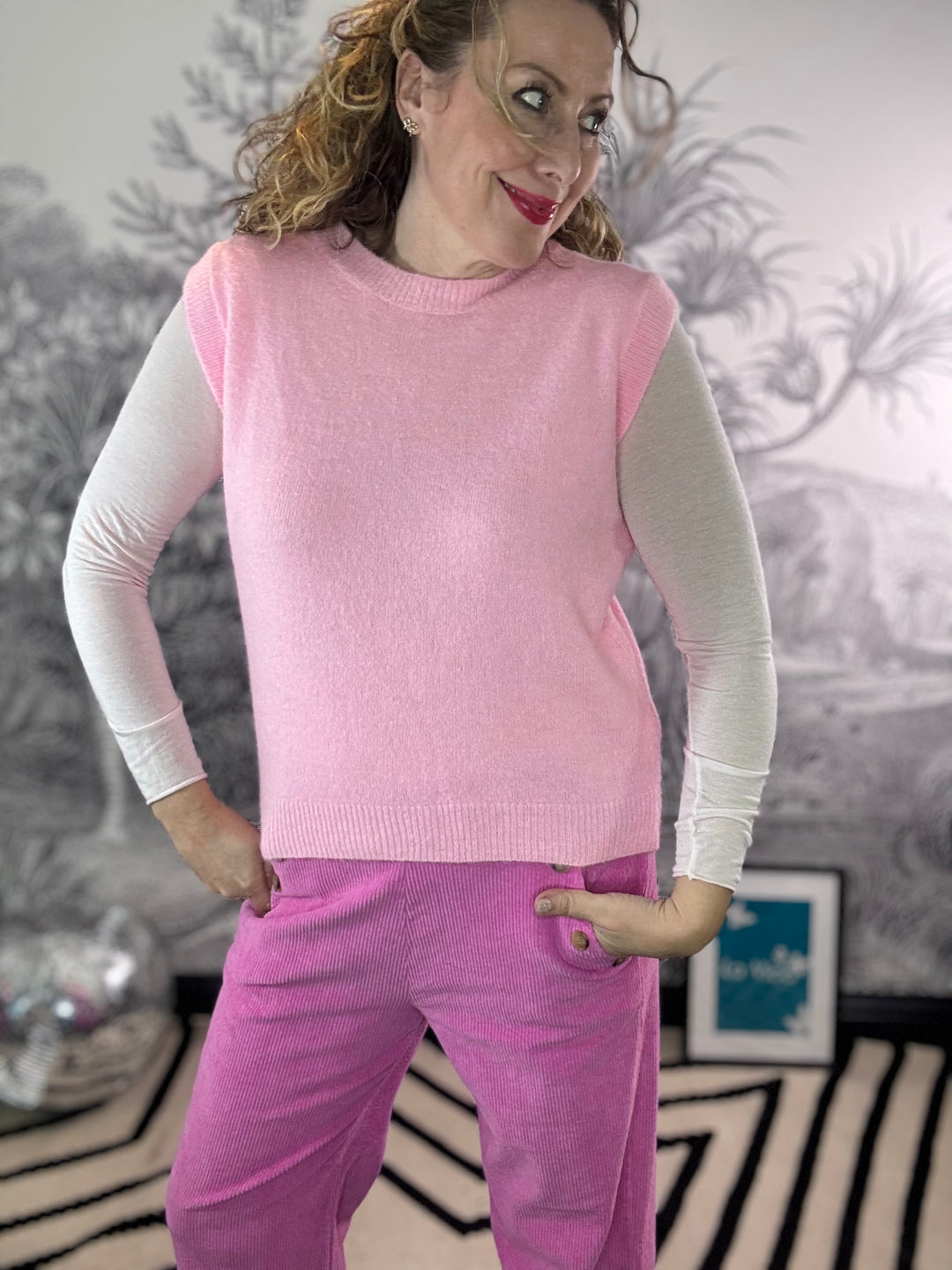 Abigal Alpaca Super Soft Knit Tank Top