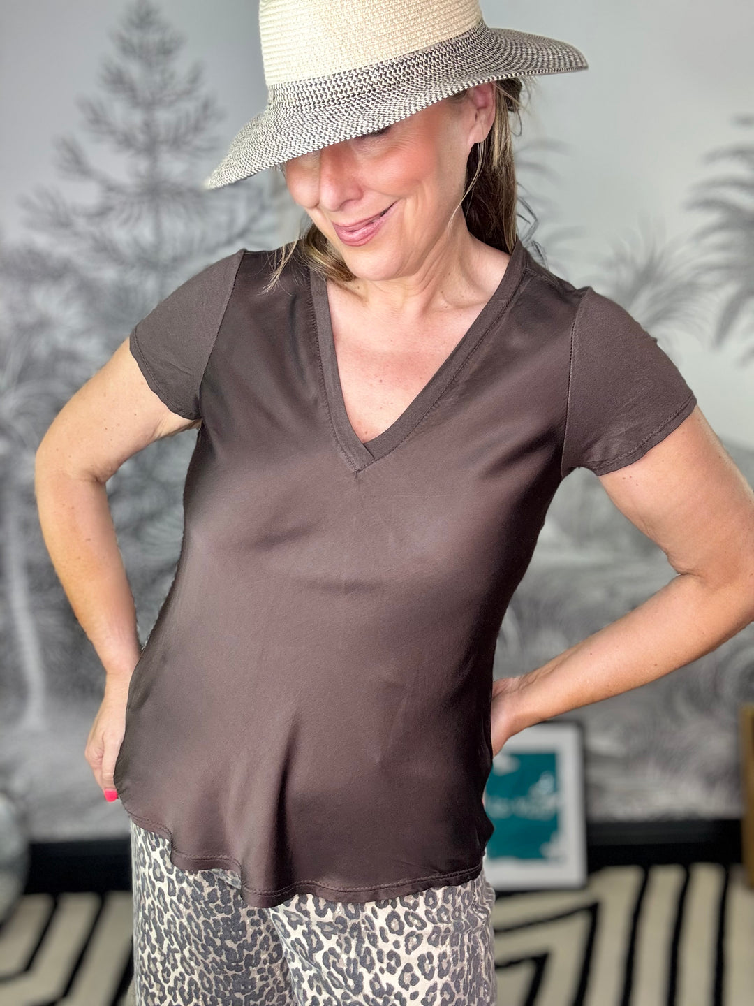 Sacha Silky Front T-Shirt