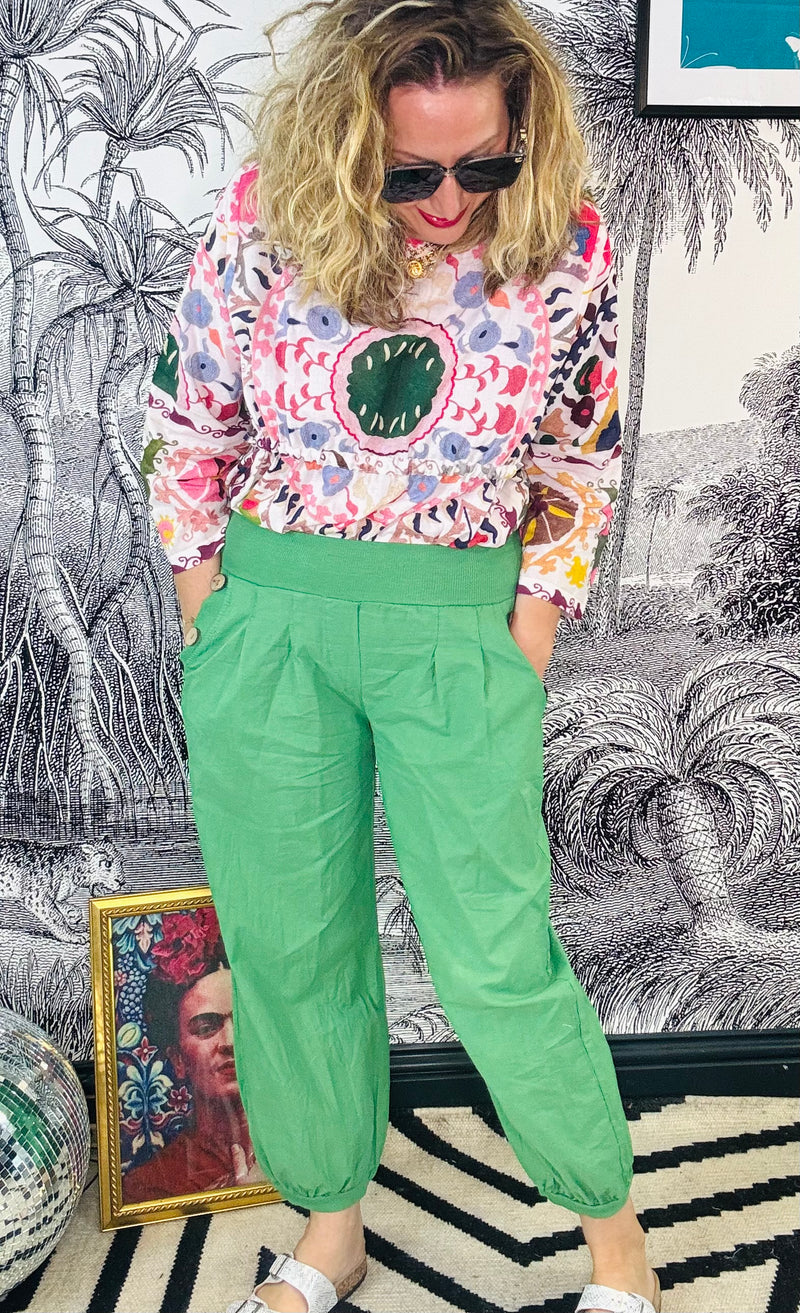 Donnas Essential Summer Harem Trousers