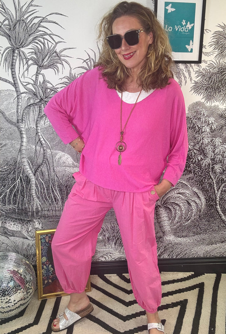 Donna Essential Summer Harem Trousers