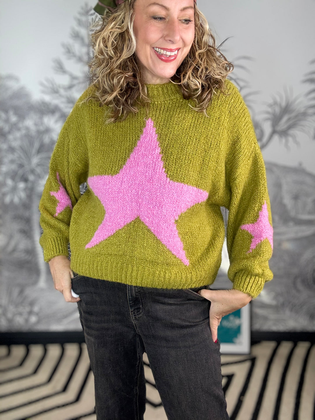 Cynthia Star Slouch Chunky Knit