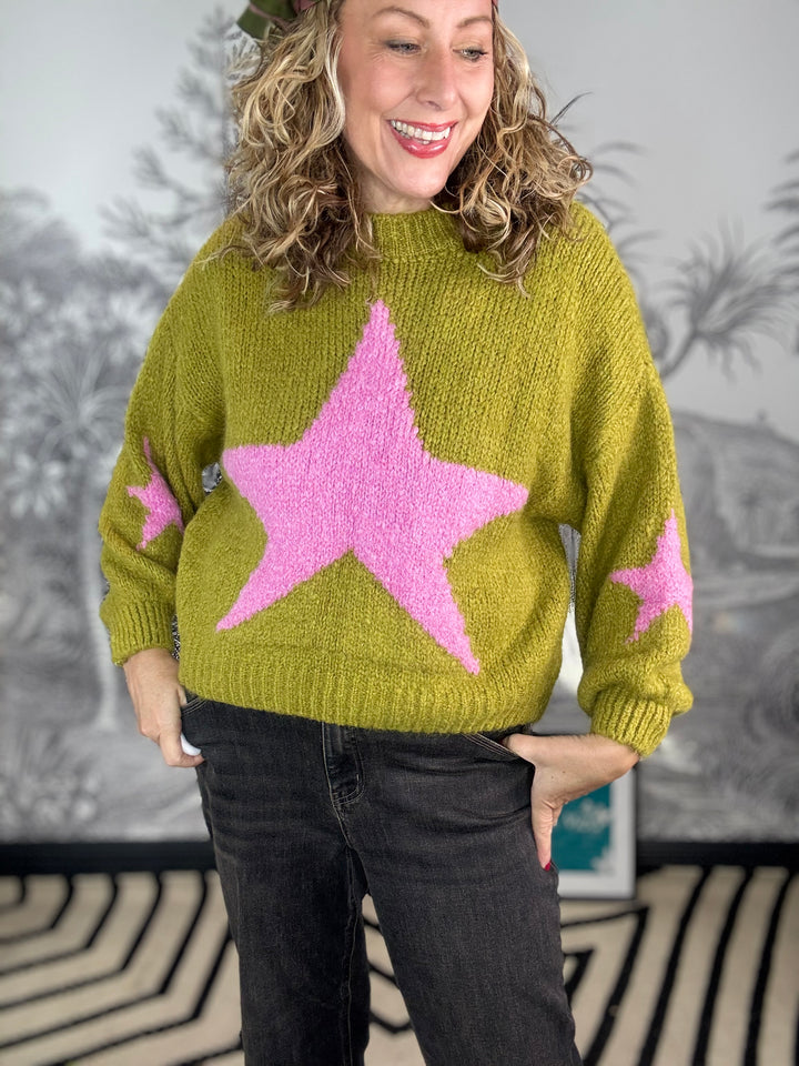 Cynthia Star Slouch Chunky Knit