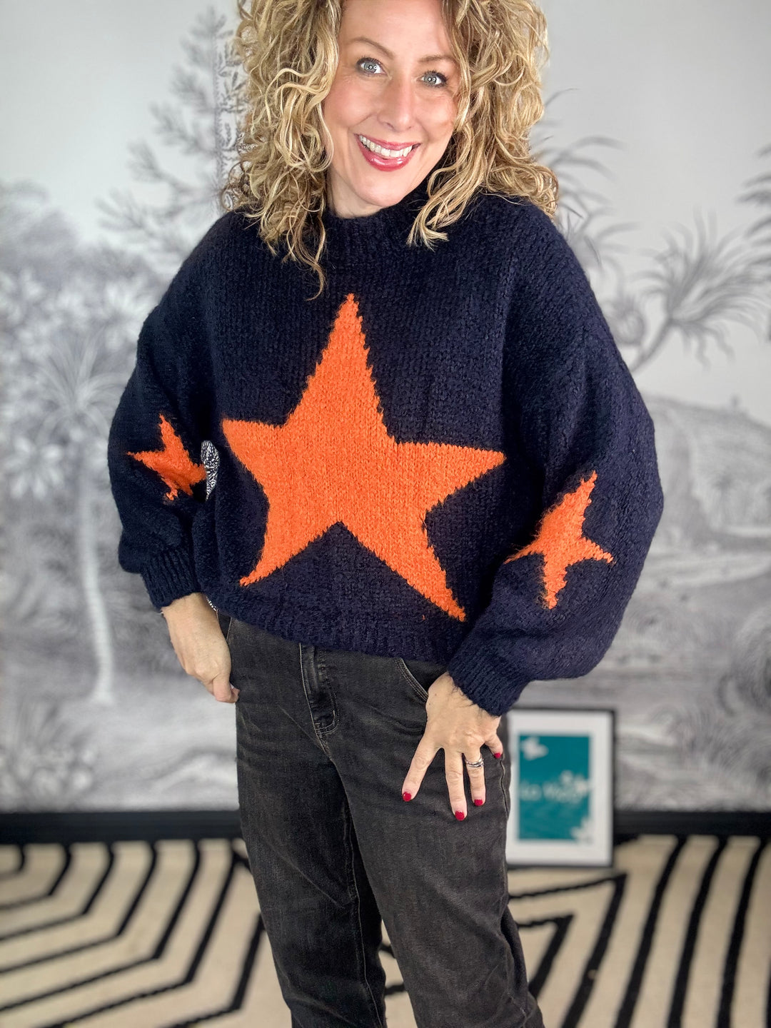 Cynthia Star Slouch Chunky Knit