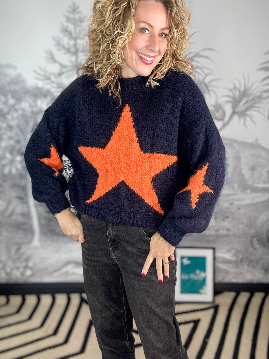 Cynthia Star Slouch Chunky Knit