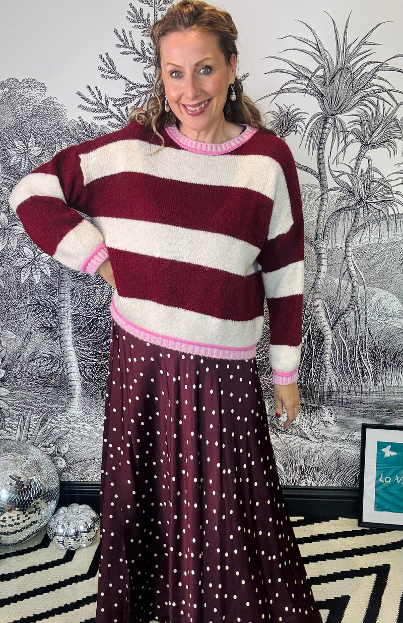 Mona Bold Stripe Jumper