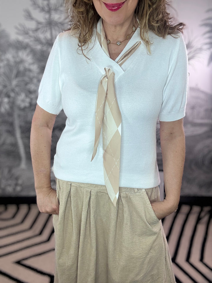 Nicola Soft Knit Neckerchief Knit