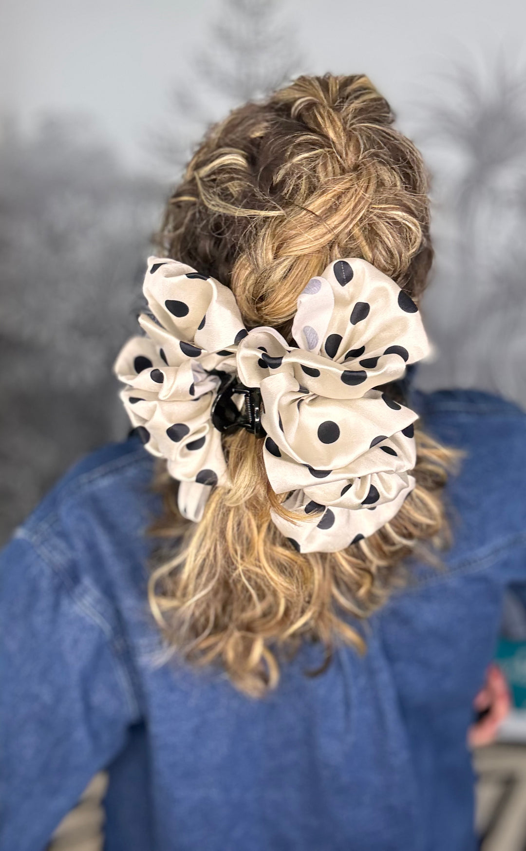 Feria Polka Hair Clip