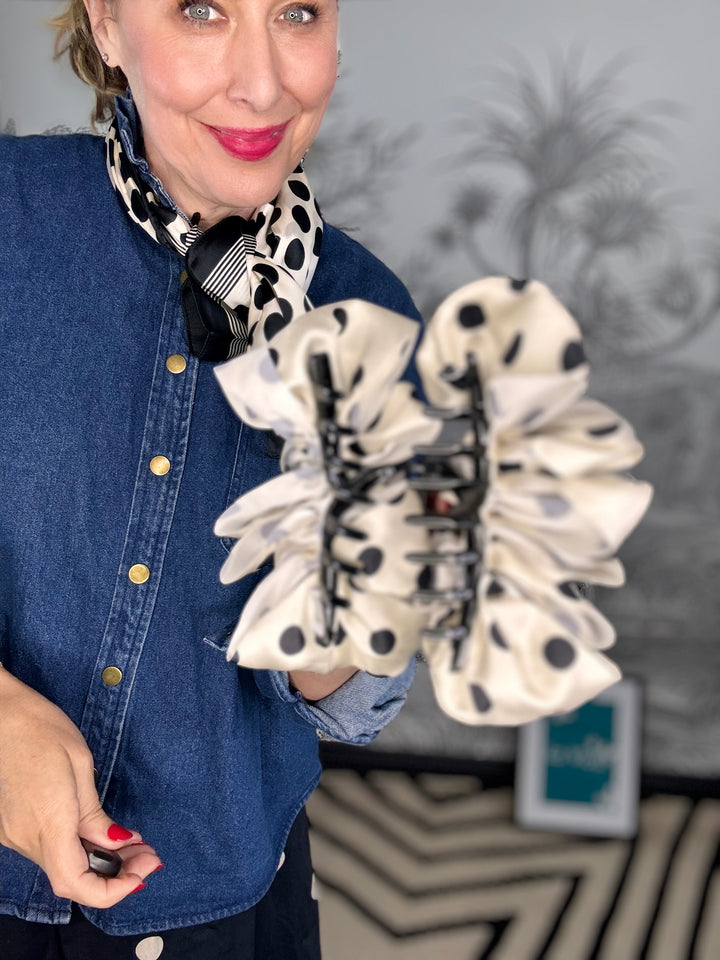 Feria Polka Hair Clip