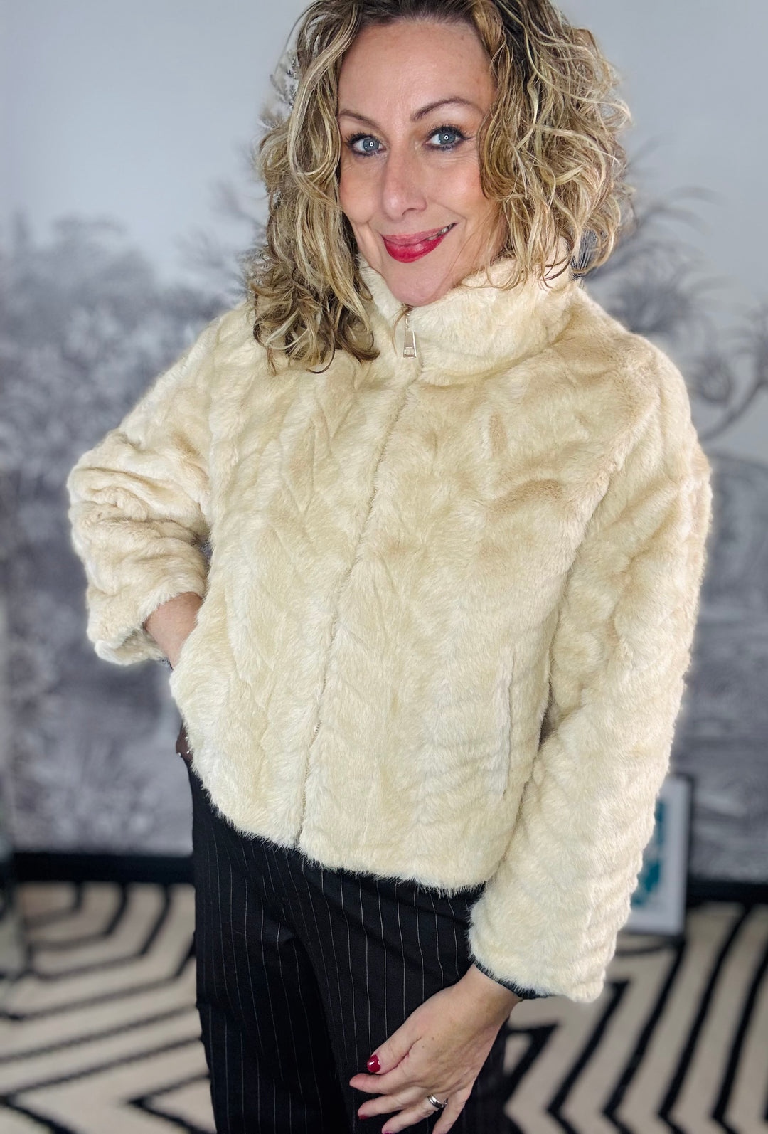 Feria Faux Fur Jacket