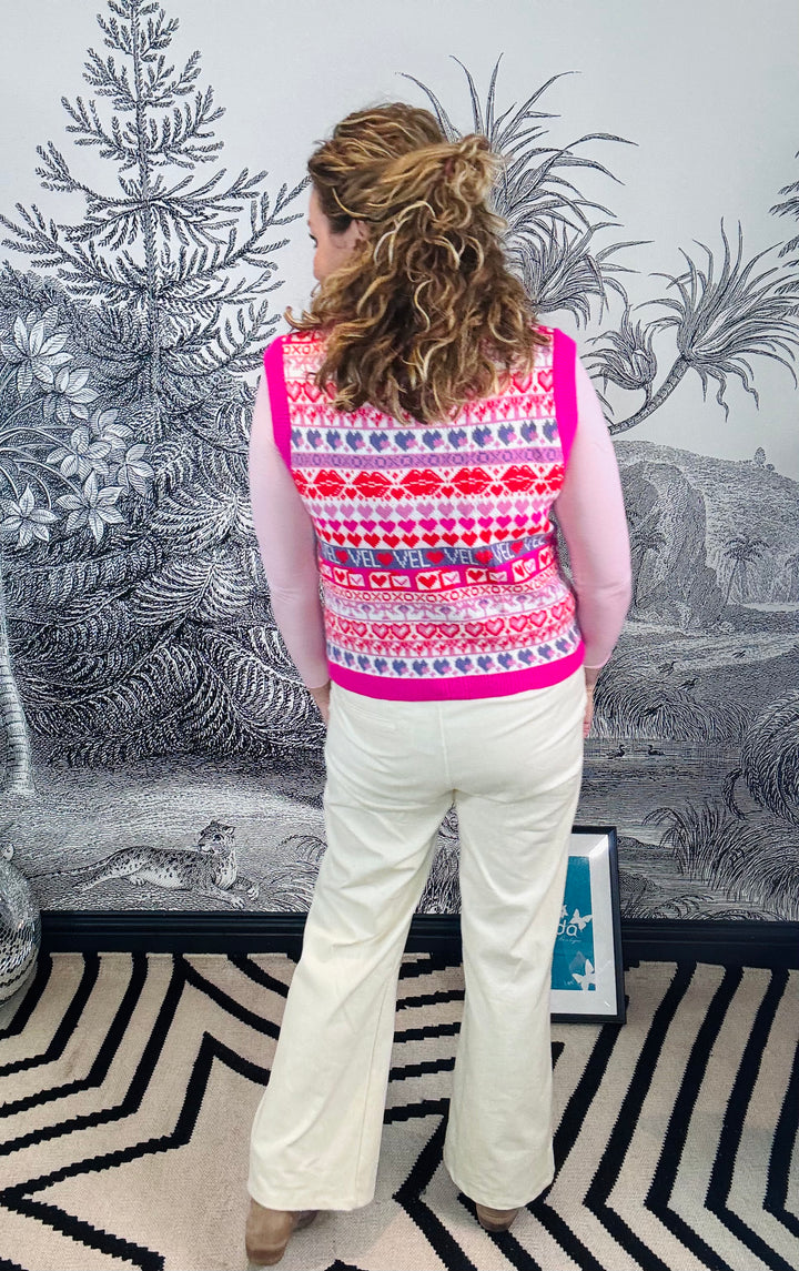 Box Pocket Pant Denim Trousers in Off White