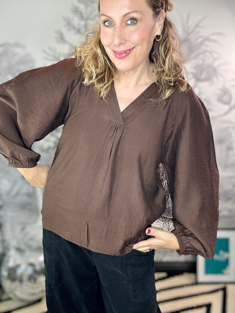 Luisa Raglan Blouse