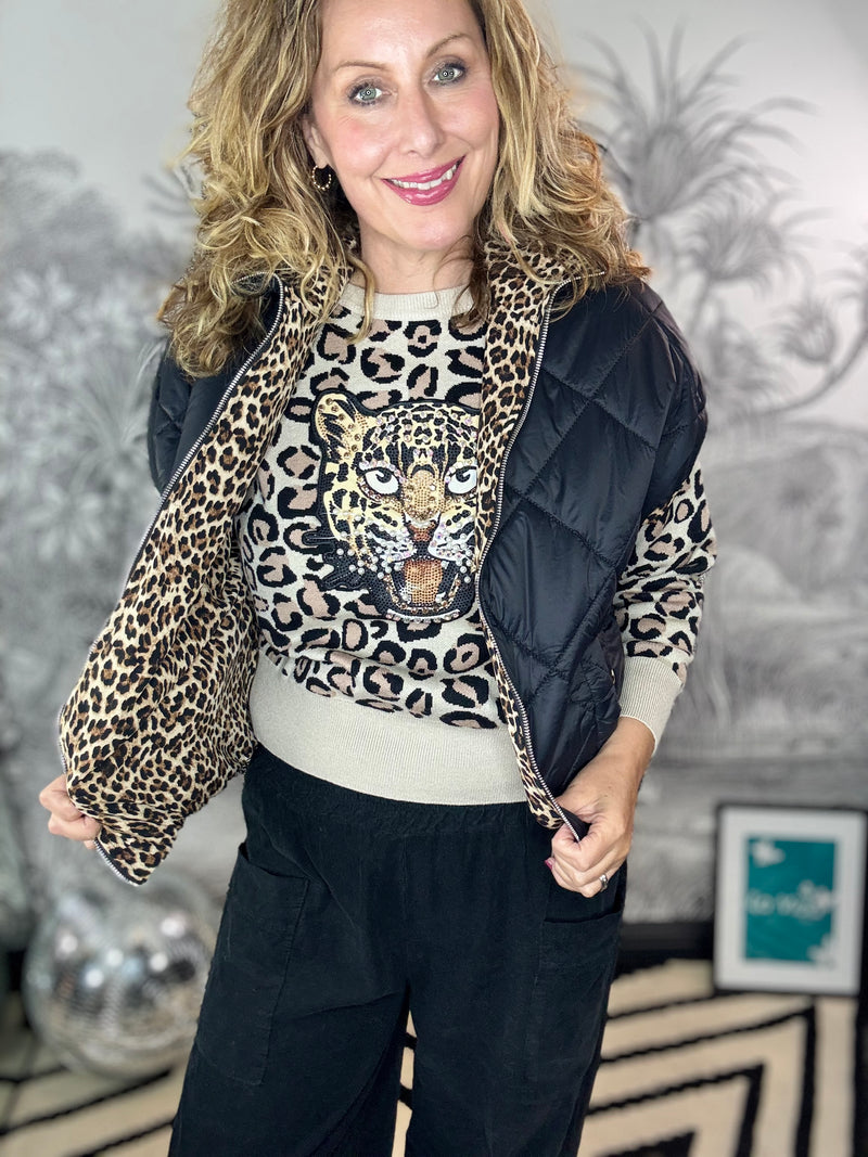 Fallon Sleeveless Puffer Jacket