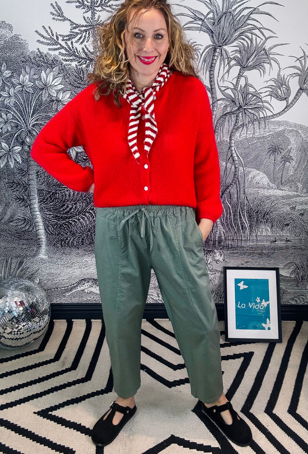 Polly Pocket Front Trousers Cotton Poplin