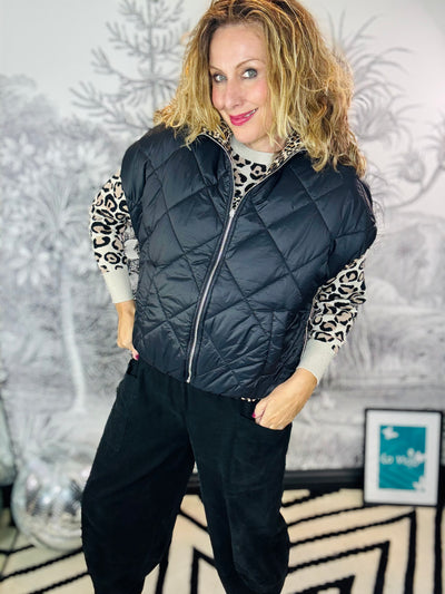 Fallon Sleeveless Puffer Jacket