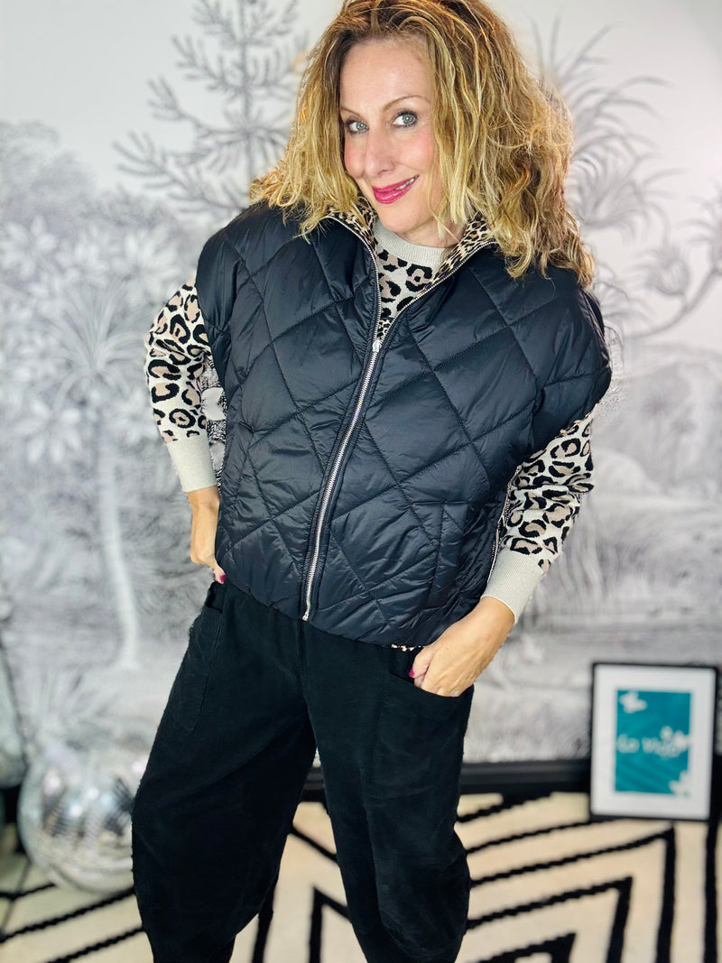 Fallon Sleeveless Puffer Jacket