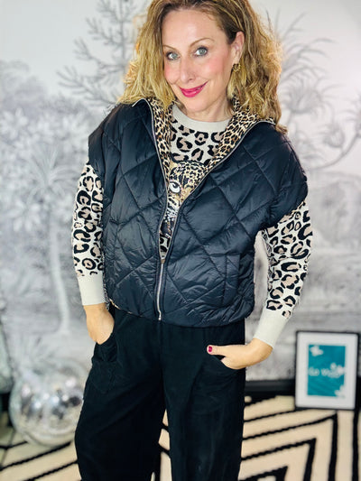 Fallon Sleeveless Puffer Jacket