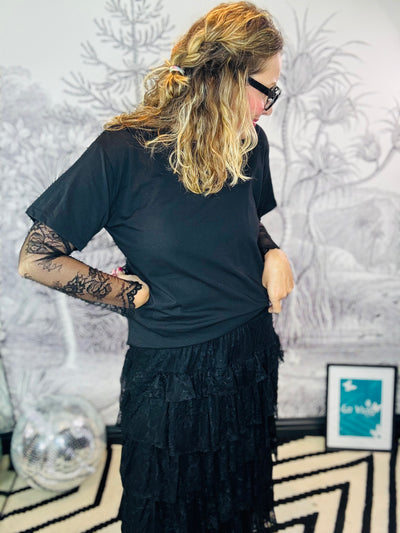 Clay Double Layer T-Shirt