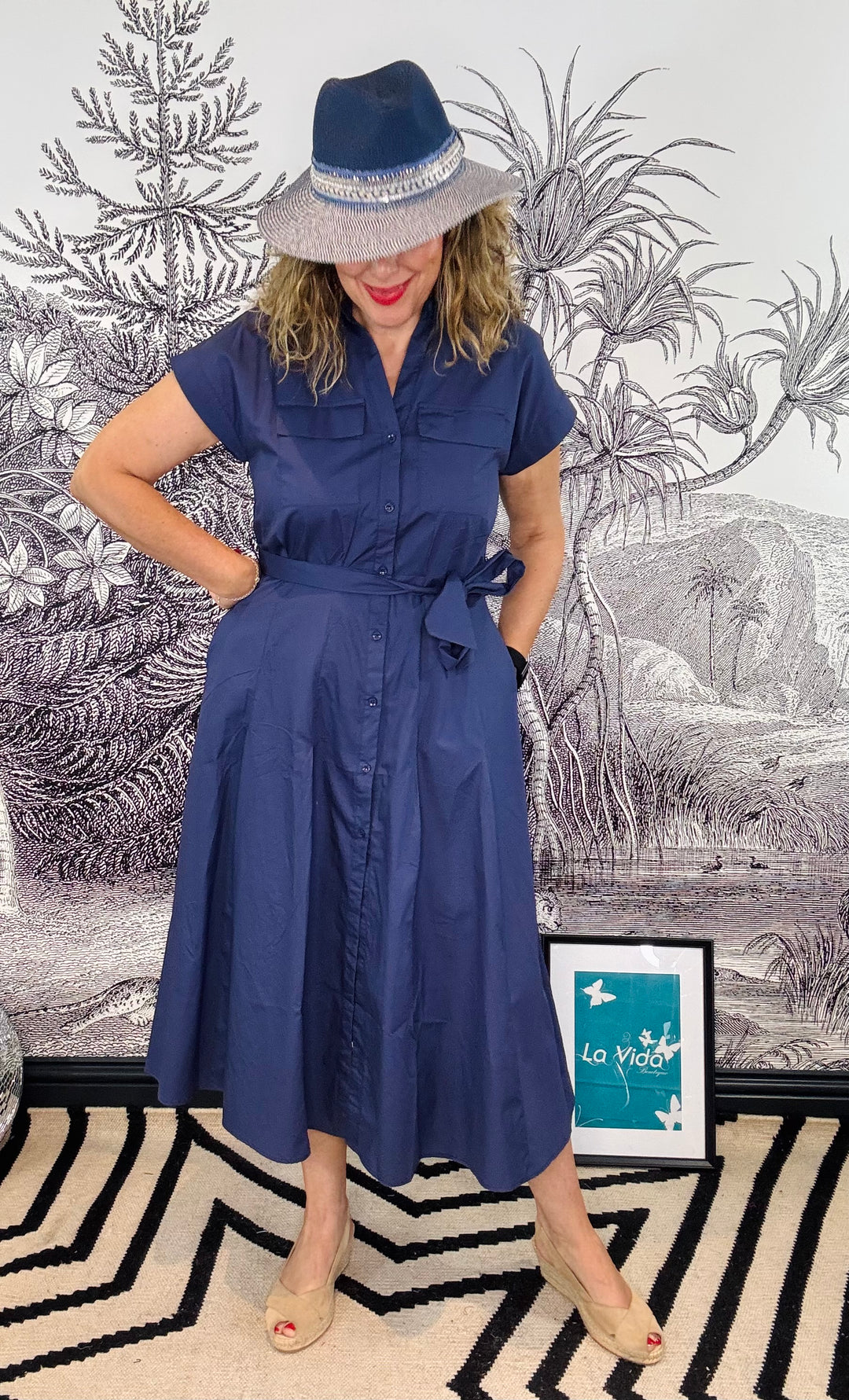 Marina Navy Dress