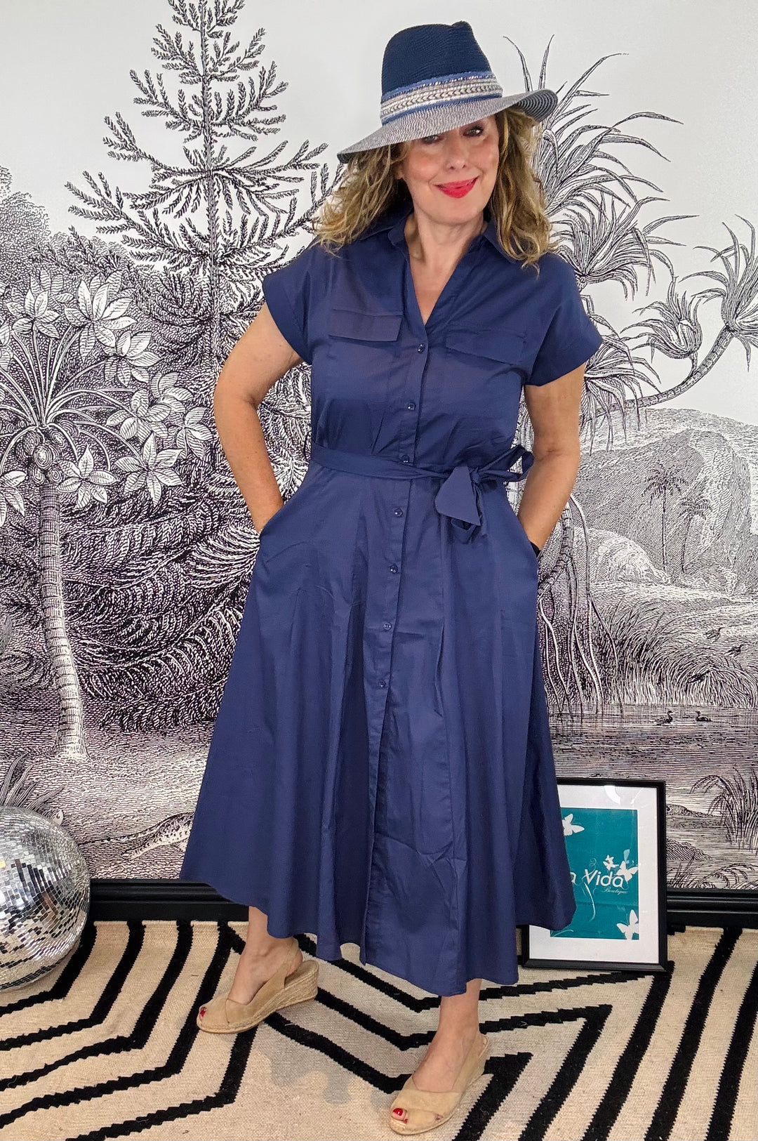Marina Navy Dress