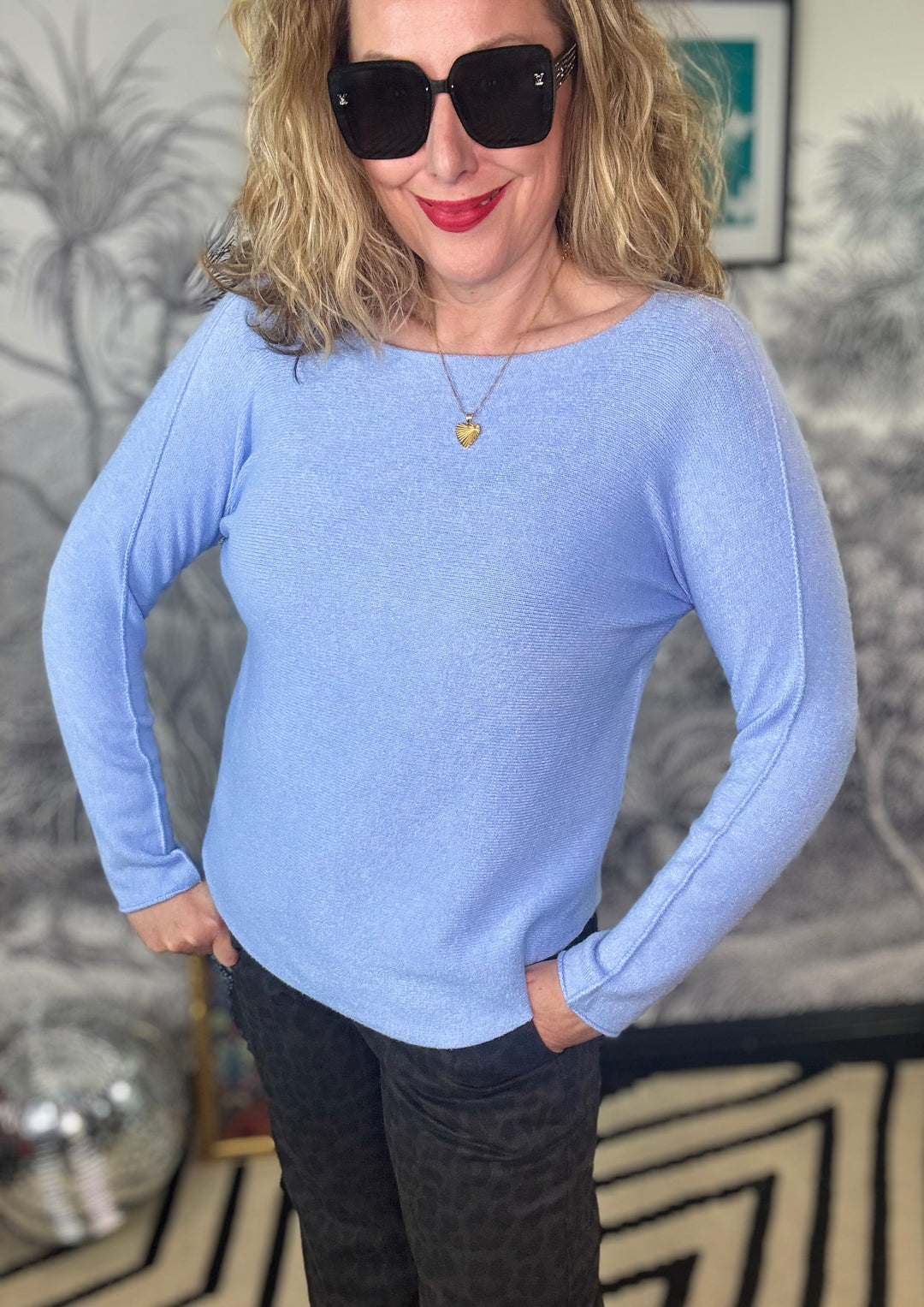 Fionas Soft Fine Knit Top