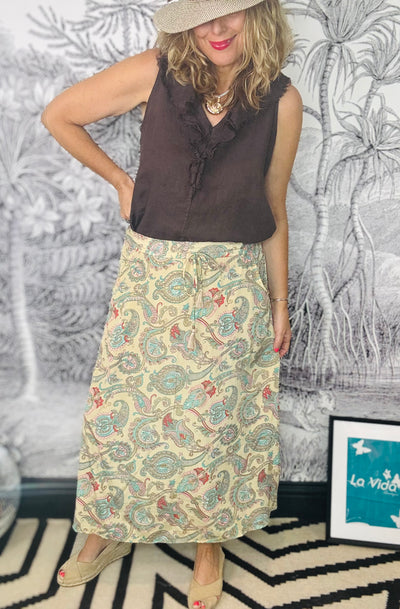 Luna Regular Skirt in Safari Passion