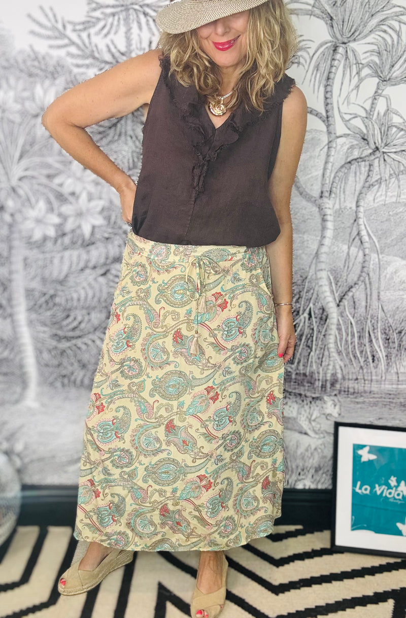 Luna Regular Skirt in Safari Passion