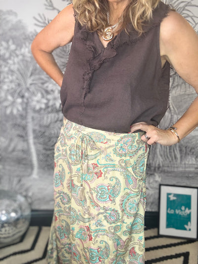Luna Regular Skirt in Safari Passion