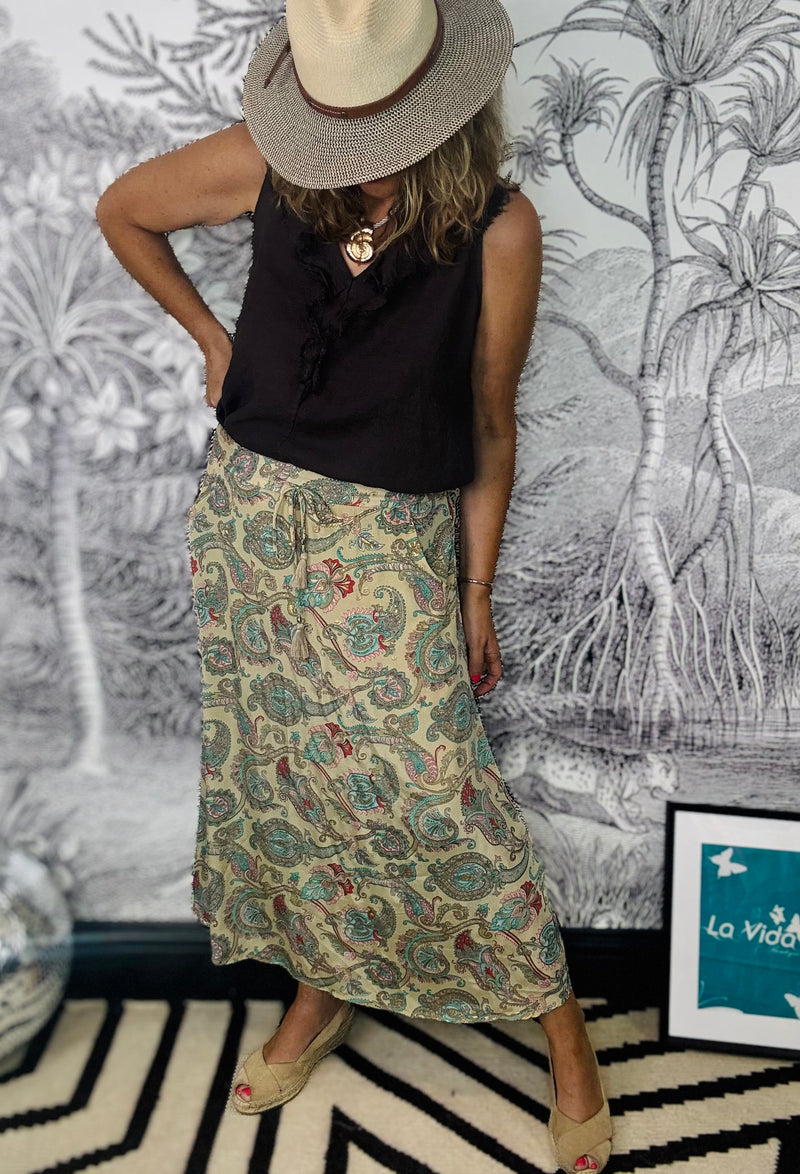 Luna Regular Skirt in Safari Passion