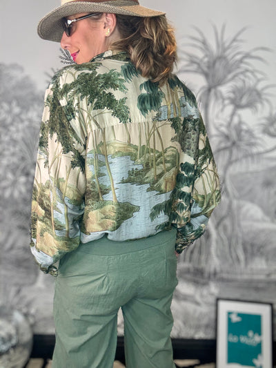 Rivers & Trees Natural Oversized Shirt