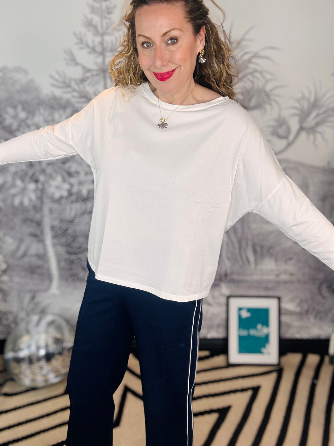 May Loose long sleeve Top