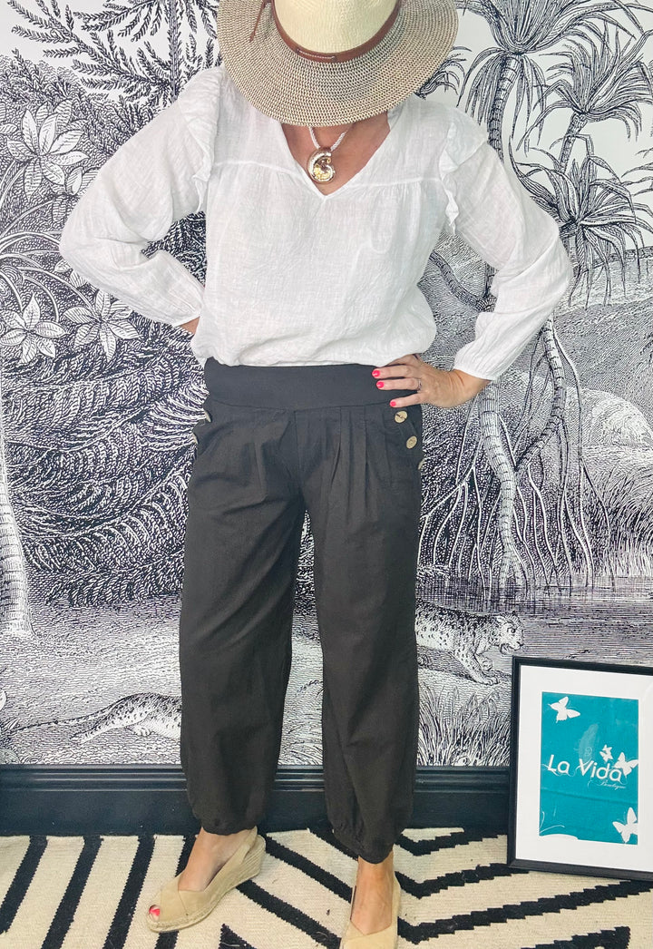 Donna Essential Summer Harem Trousers