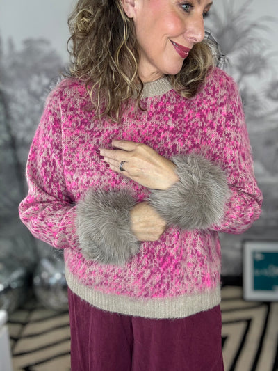 Morzine Faux Fur Cuffs