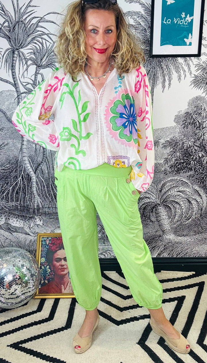 Donna Essential Summer Harem Trousers