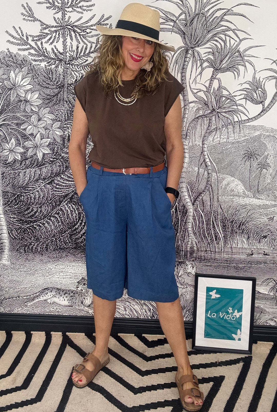 Denise Denim Shorts
