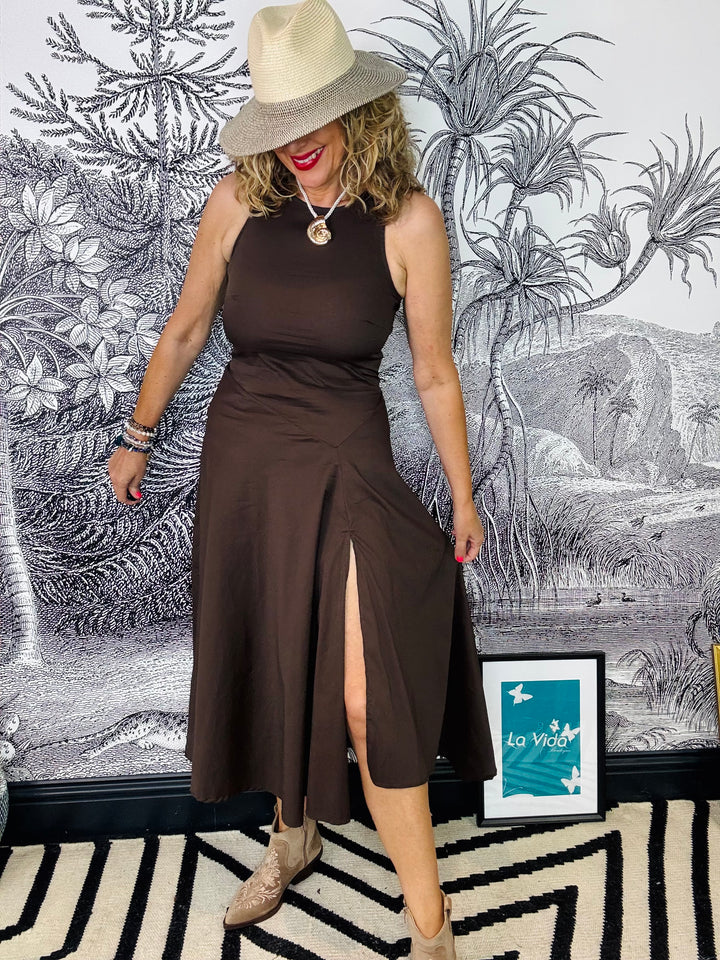 Marlo Sleeveless Asymmetric Dress