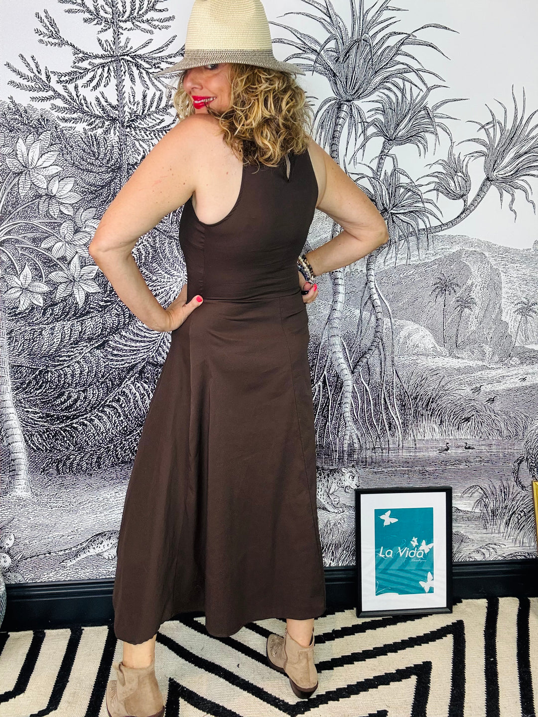 Marlo Sleeveless Asymmetric Dress