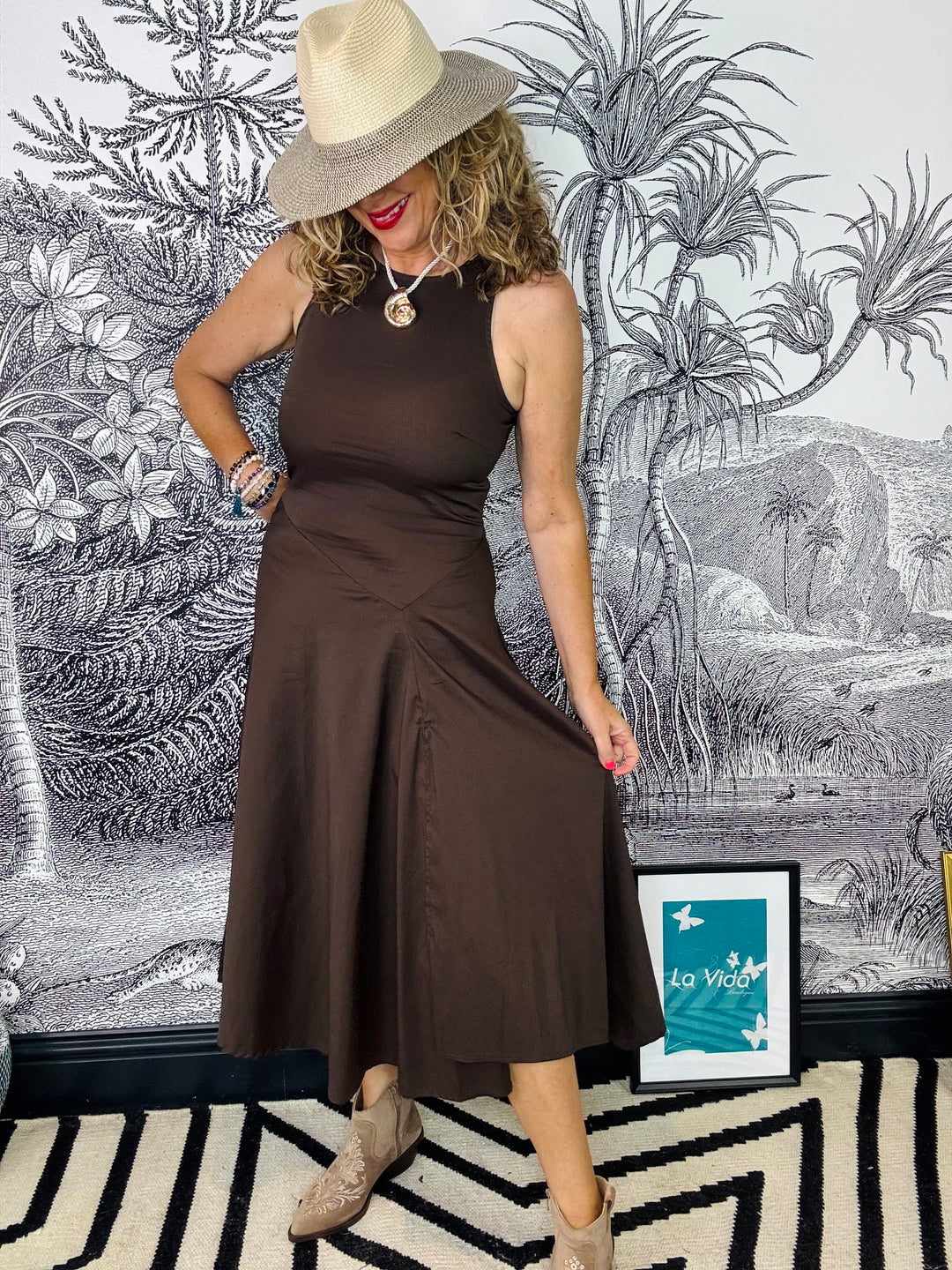 Marlo Sleeveless Asymmetric Dress