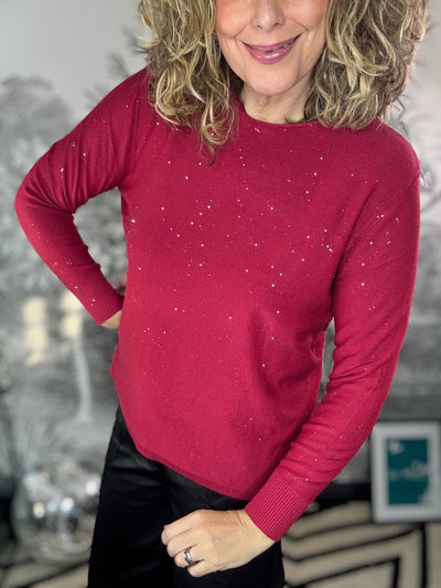 Sian Fine Knit Sparkle Jumper